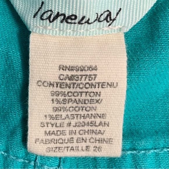 Billabong laneway shorts light green size 28 - Picture 8 of 8